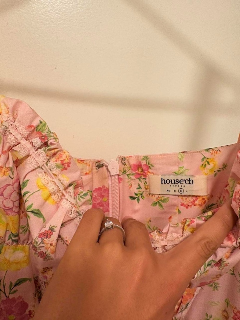 House of CB Pink Floral Ruffled Sundress for Girls - Picture 5 of 8